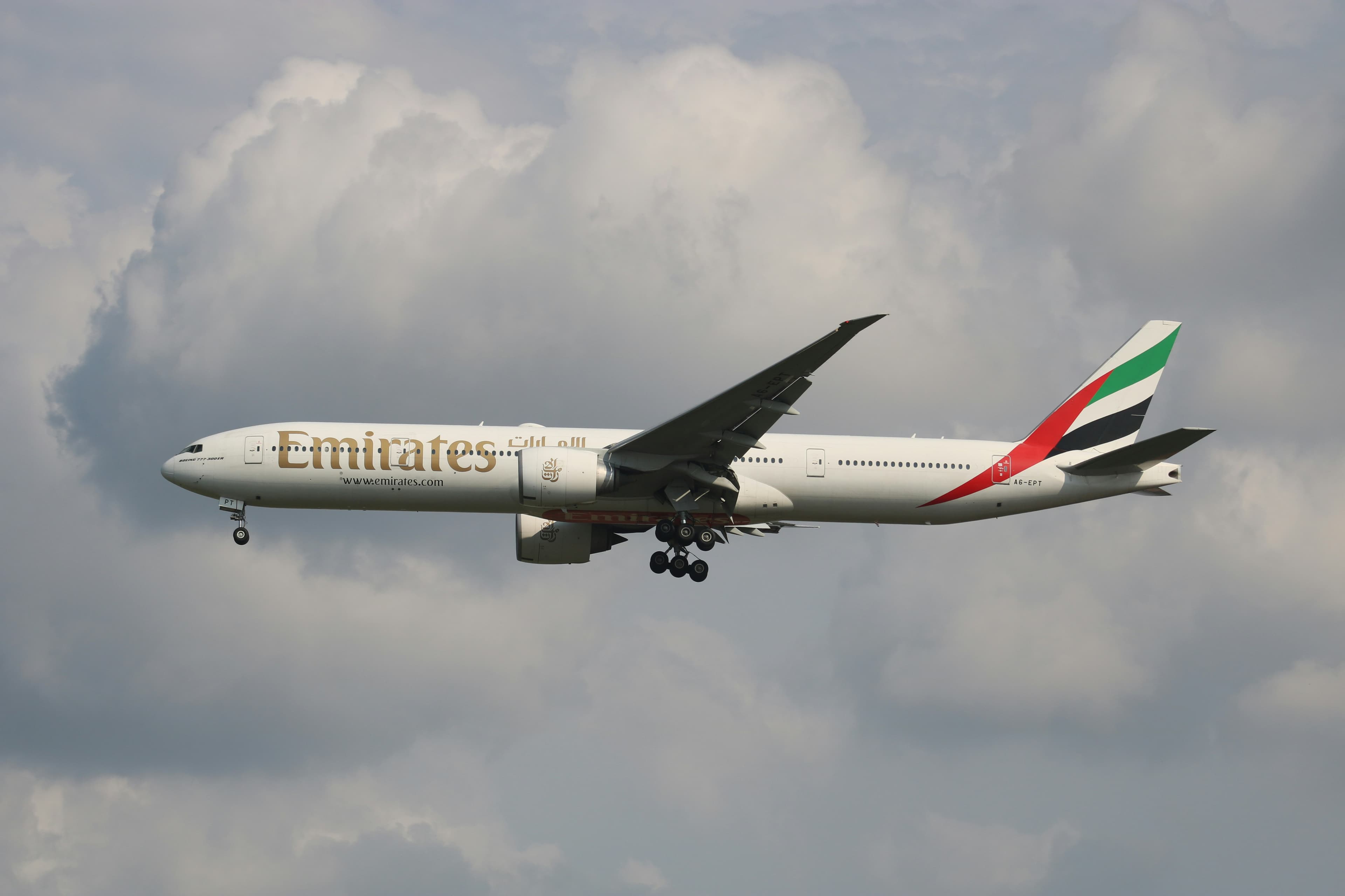 Emirates aircraft