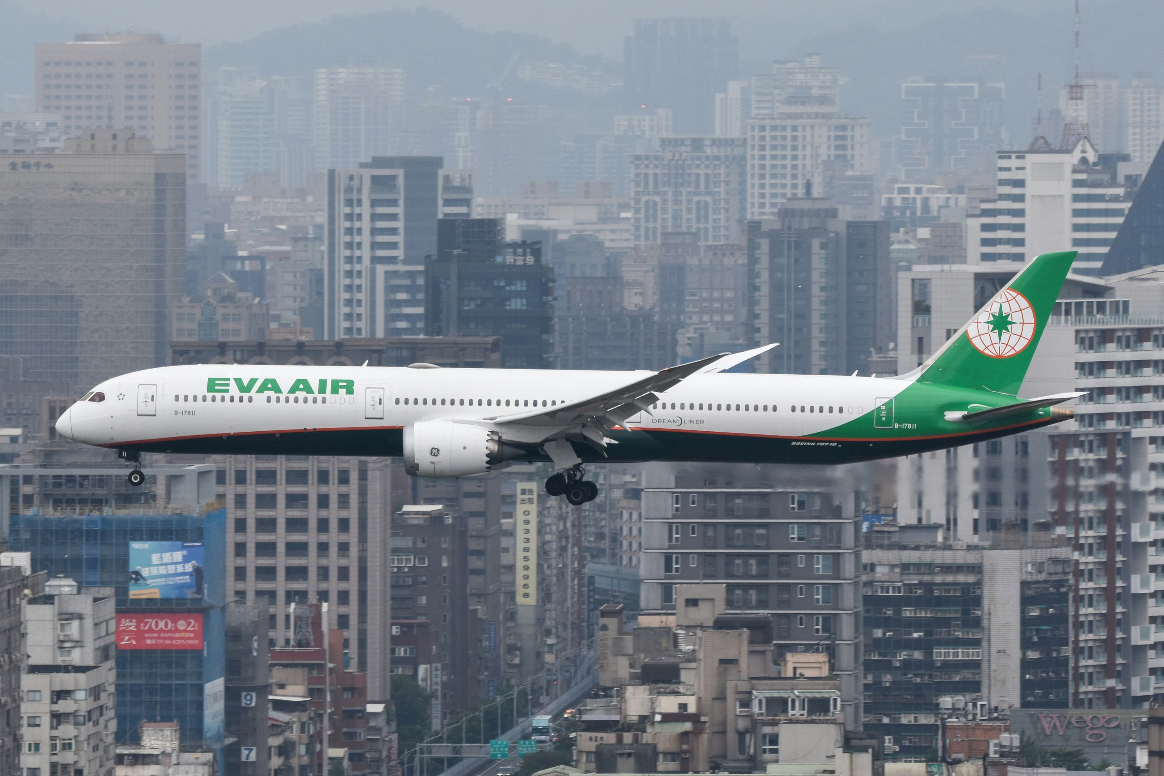 EVA Air aircraft