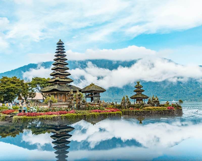 Bali skyline