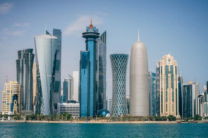 Qatar skyline