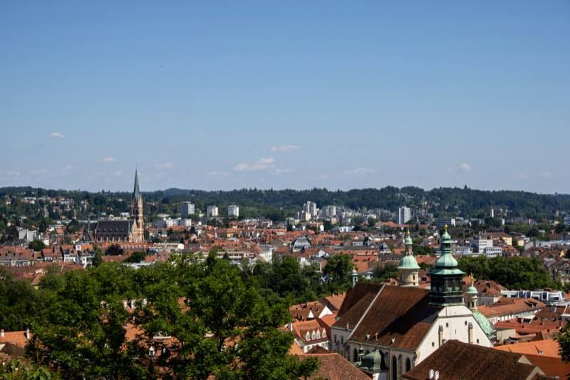 Graz skyline