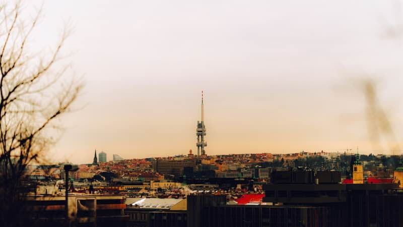 Prague skyline