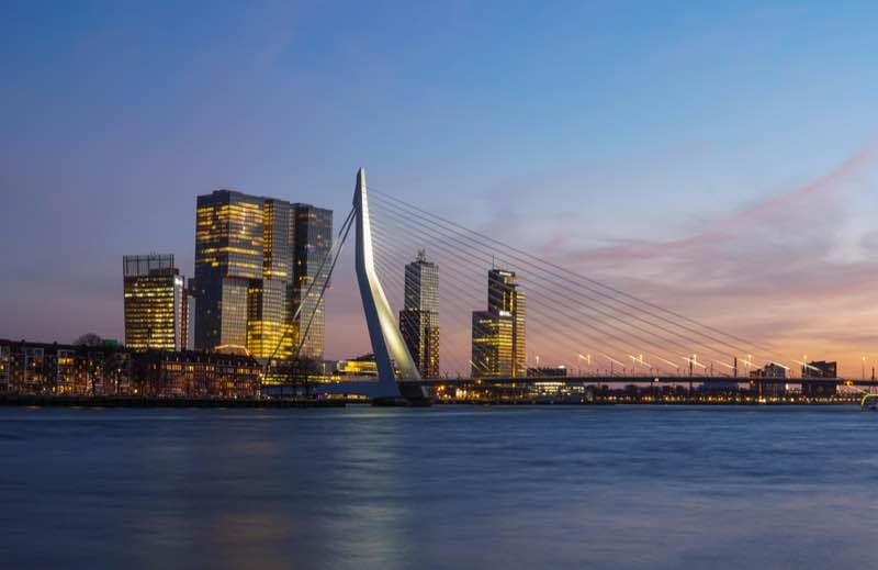 Rotterdam skyline