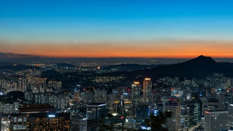Seoul skyline