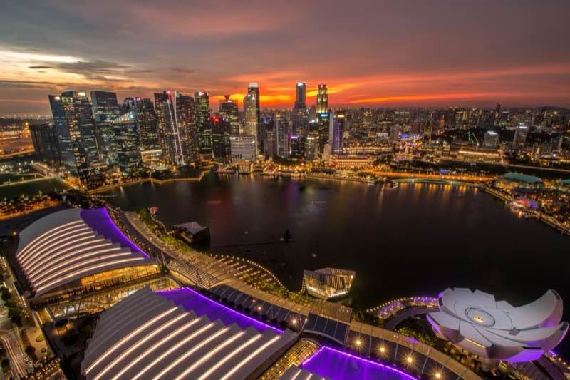 Singapore skyline