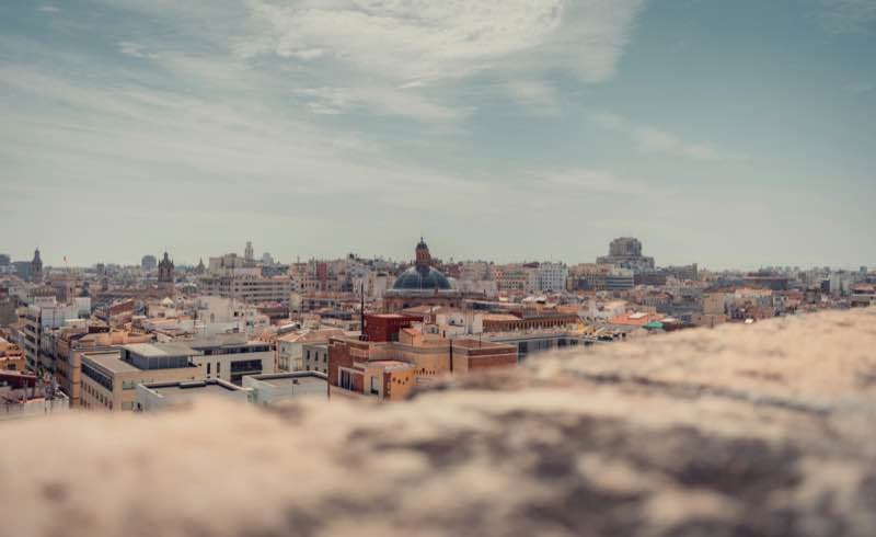 Valencia skyline